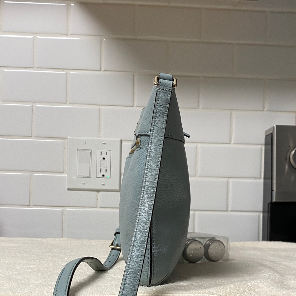 Kate Spade Leather Light Blue Crossbody Bag - Picture 3 of 9